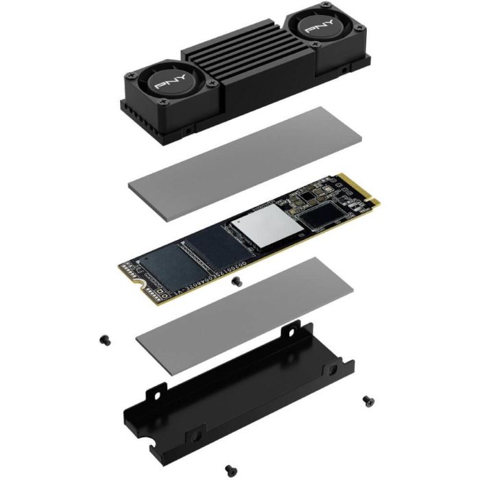 PNY - CS3150 XLR8 Gaming EPIC-X RGB - Disco duro interno SSD - 2TB - M.2 NVMe - Disipador RGB (M280CS3150XHS-2TB-RB) 5 PNY - CS3150 XLR8 Gaming EPIC-X RGB - Disco duro interno SSD - 2TB - M.2 NVMe - Disipador RGB (M280CS3150XHS-2TB-RB) 5