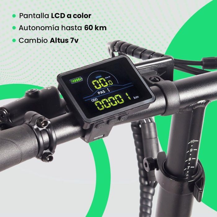 Bicicleta Eléctrica Youin BK1800 PRAGA Gris 250 W 20" 3