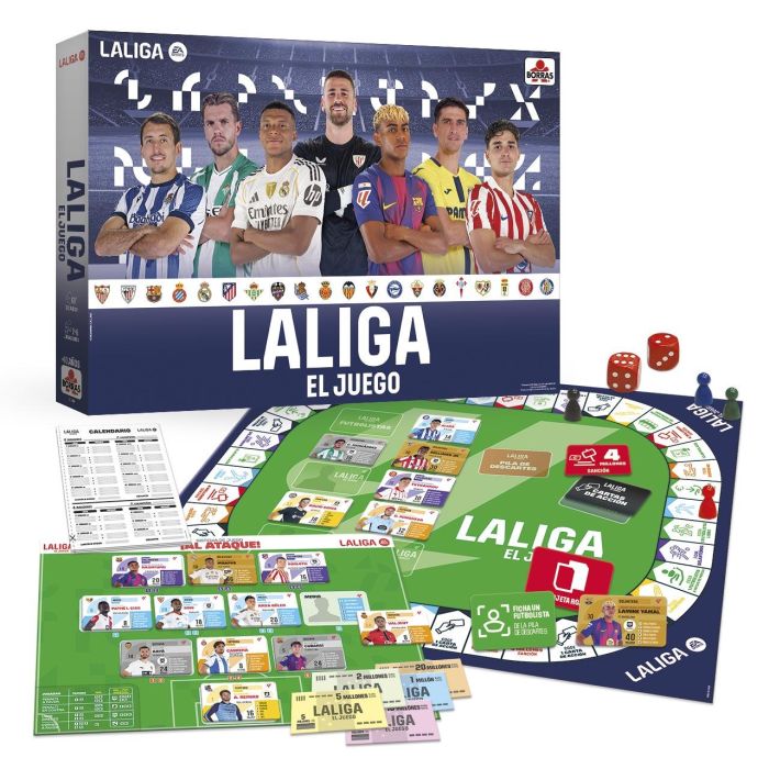 Educa 20440 La Liga El Juego 2025-2026 - Juego de Mesa de Estrategia para Mánager de Fútbol +10 años 0 Educa 20440 La Liga El Juego 2025-2026 - Juego de Mesa de Estrategia para Mánager de Fútbol +10 años 0