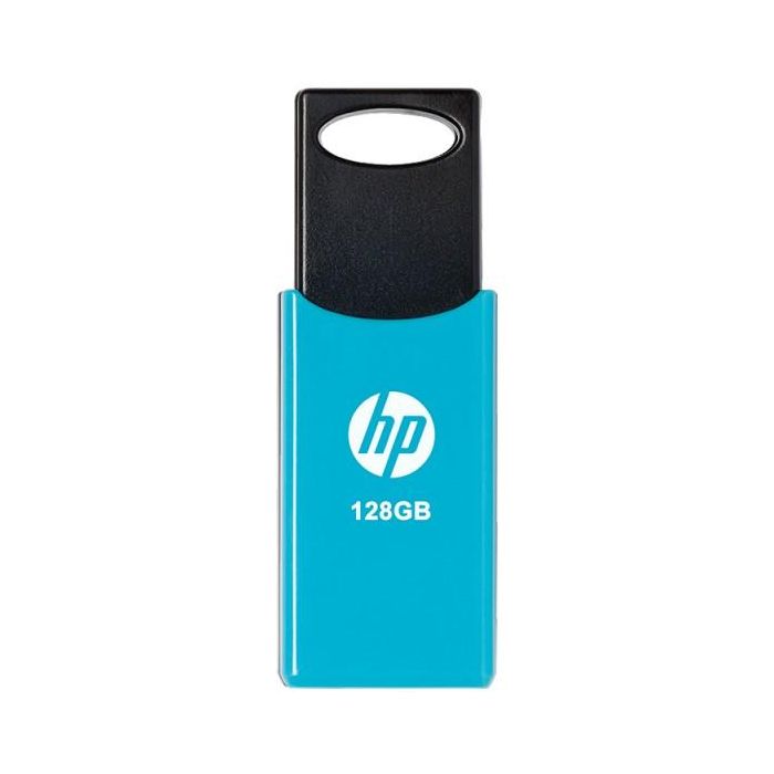 HP v212w 128GB USB 2.0 Flash Drive (Negro/Azul) Retail 2