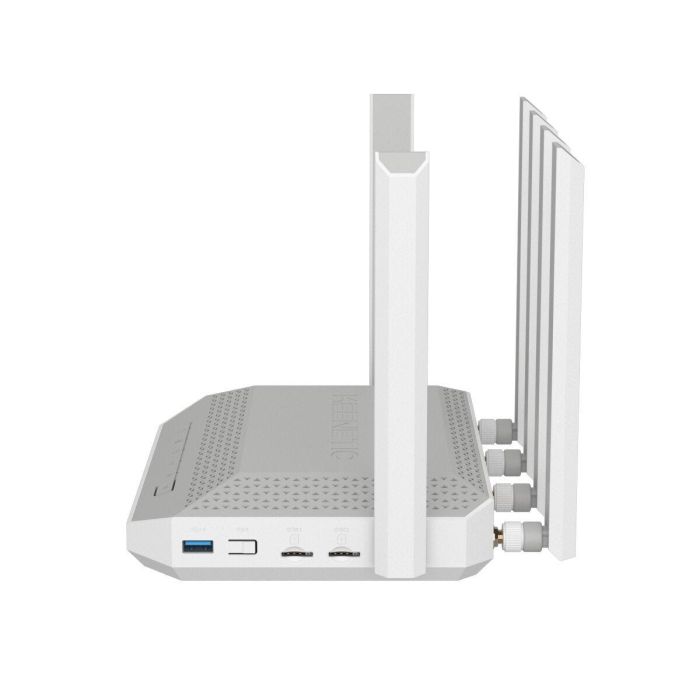 Router Keenetic KN-4110-01-EU Blanco Gris USB 2.0 Ethernet LAN Wi-Fi 6 GHz 16
