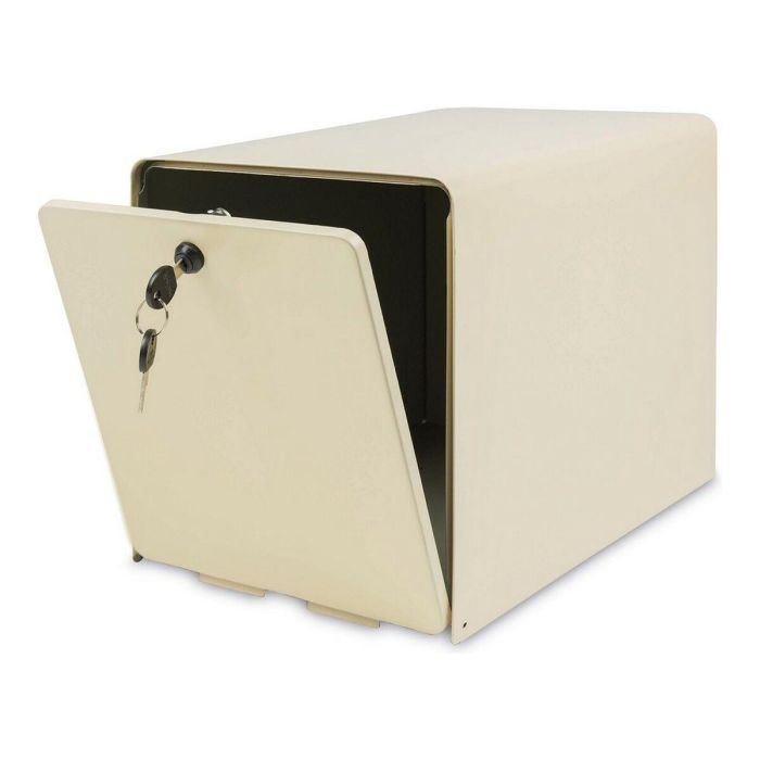 BURG WACHTER Buzón de favor en acero galvanizado - 2 puertas - Beige claro 1 BURG WACHTER Buzón de favor en acero galvanizado - 2 puertas - Beige claro 1