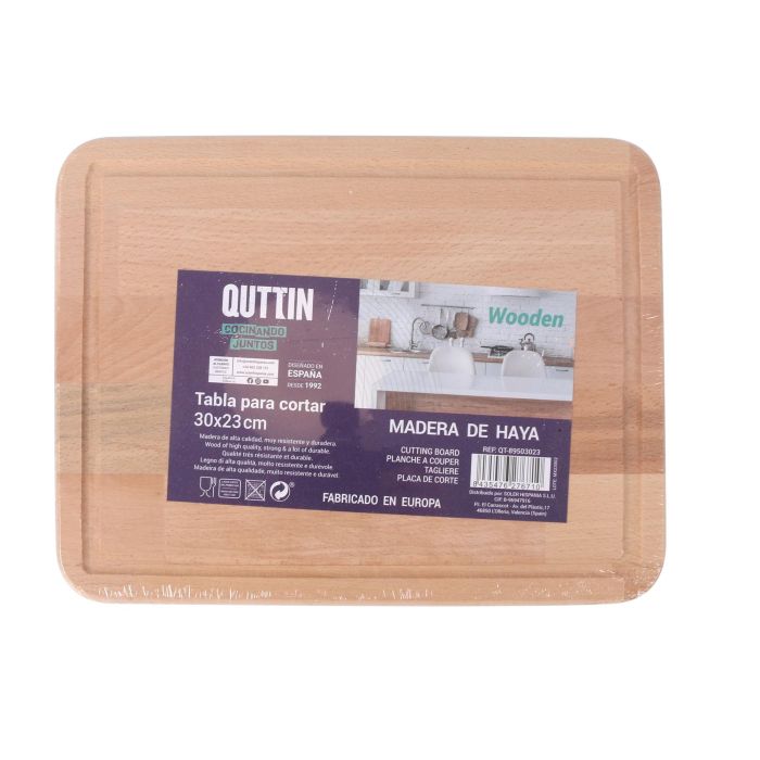 Tabla de cortar Quttin 30x23x1.7 cm (8 Unidades) 1 Tabla de cortar Quttin 30x23x1.7 cm (8 Unidades) 1