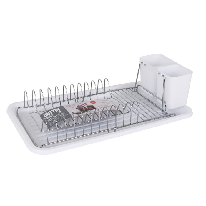 Escurreplatos con bandeja Quttin 35.5 x 18 x 10 cm (12 Unidades) 8 Escurreplatos con bandeja Quttin 35.5 x 18 x 10 cm (12 Unidades) 8