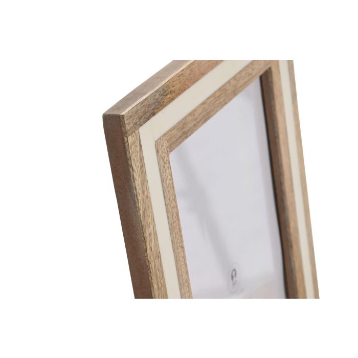 Marco Foto 15X20 Urban DKD Home Decor Natural Blanco 1.8 x 26 x 21 cm 1 Marco Foto 15X20 Urban DKD Home Decor Natural Blanco 1.8 x 26 x 21 cm 1