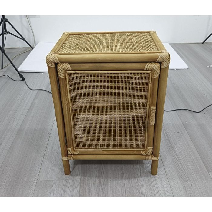 Mesita Auxiliar Tropical DKD Home Decor Marron Claro 35 x 60 x 46 cm 1 Mesita Auxiliar Tropical DKD Home Decor Marron Claro 35 x 60 x 46 cm 1