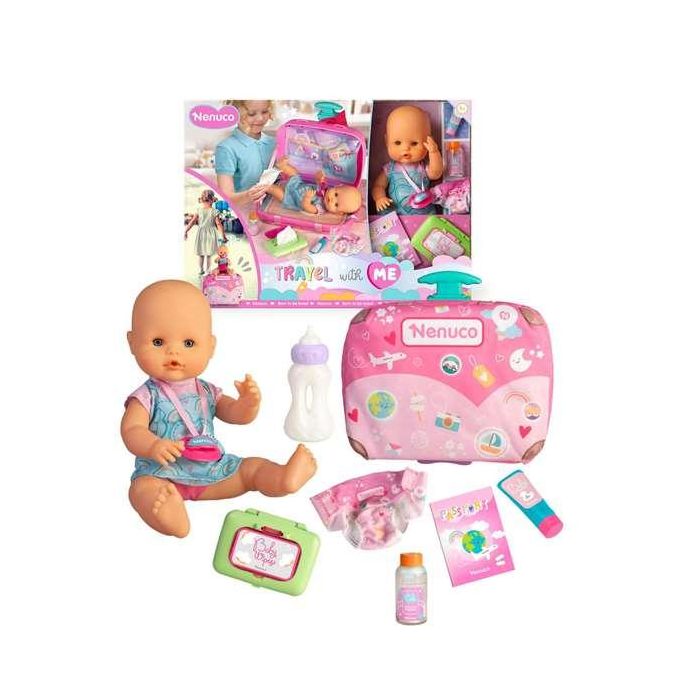 Muñeco nenuco viaja conmigo 30 cm. incluye 6 accesorios. 0 Muñeco nenuco viaja conmigo 30 cm. incluye 6 accesorios. 0