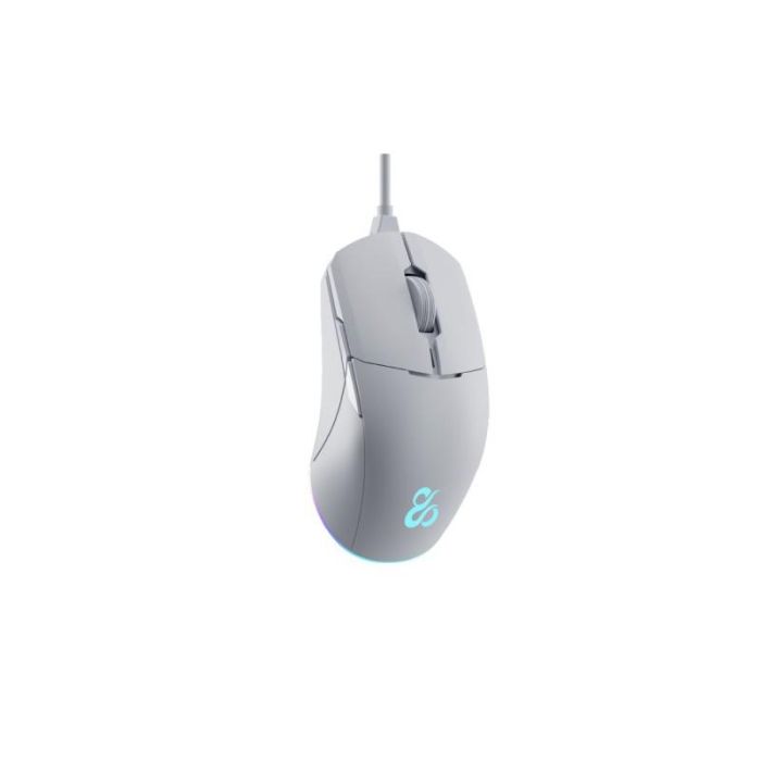 Newskill Ratón Gaming Chiron - Sensor Óptico PAW3333 8000 DPI, Retroiluminación RGB, 8 Botones Programables, Diseño Ambidiestro, Cable Mallado 1.8m, para PC