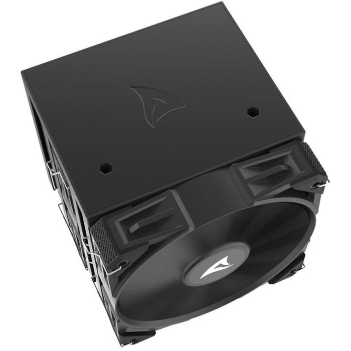 Sharkoon A60 Black Refrigerador de aire para procesador, 12 cm, hasta 1800 RPM, 121.55 m³/h, negro 9 Sharkoon A60 Black Refrigerador de aire para procesador, 12 cm, hasta 1800 RPM, 121.55 m³/h, negro 9
