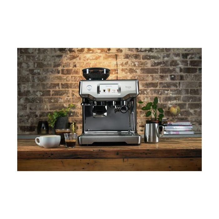 Sage SES880BSS4EEU1 Cafetera Barista Touch™ con Pantalla Táctil, Texturización Automática de Leche y Sistema ThermoJet 4 Sage SES880BSS4EEU1 Cafetera Barista Touch™ con Pantalla Táctil, Texturización Automática de Leche y Sistema ThermoJet 4