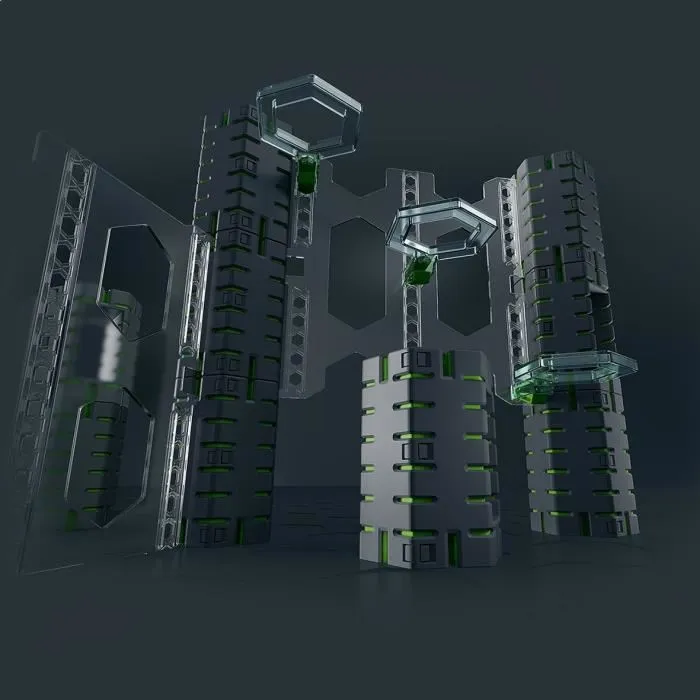 Ravensburger Set de expansión vertical GraviTrax PRO 22427 - 33 piezas, Circuito de mármol para construir, Edad 8 años 2