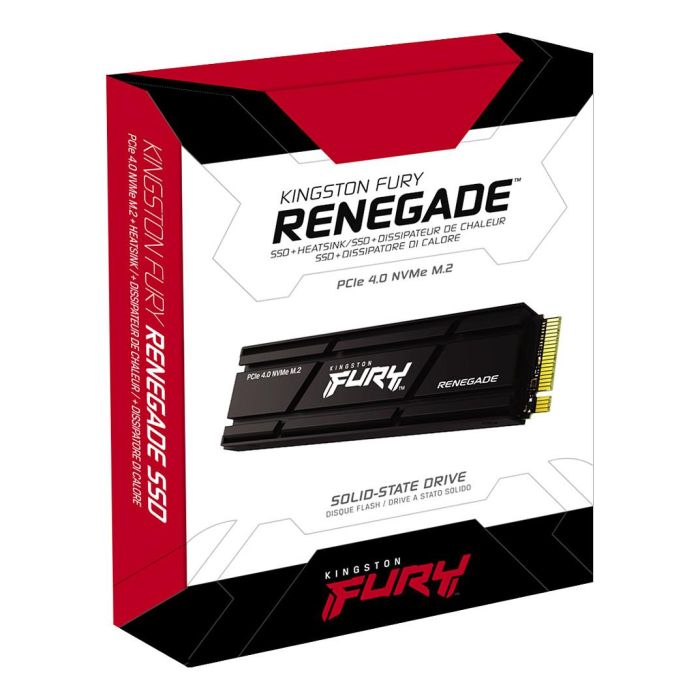 Kingston Renegade 4TB PCIe 4.0 NVMe SSD M.2 con Disipador 3