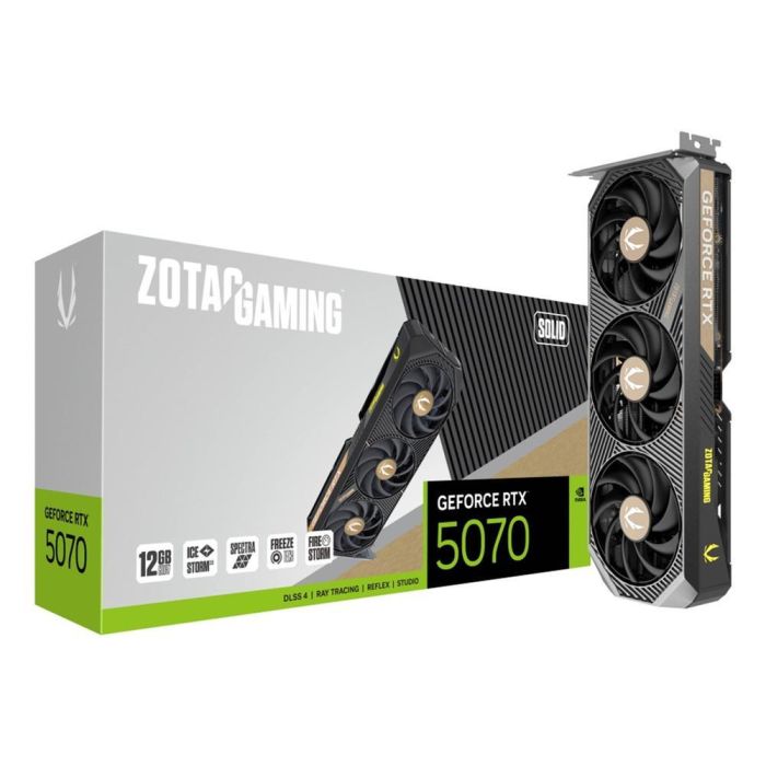 Zotac GAMING GeForce RTX 5070 SOLID 12 GB GDDR7 ZT-B50700D-10P