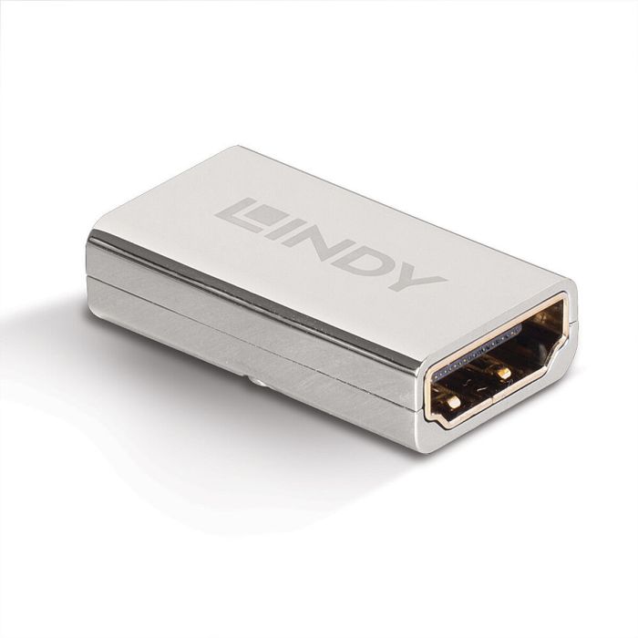Adaptador HDMI LINDY 41511 Plateado 1 Adaptador HDMI LINDY 41511 Plateado 1