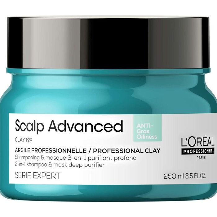 L'Oréal Professionnel Paris Scalp Advanced Champú Y Mascarilla Purificante 2 En 1 250 mL L'Oréal Professionnel Paris Scalp Advanced Champú Y Mascarilla Purificante 2 En 1 250 mL