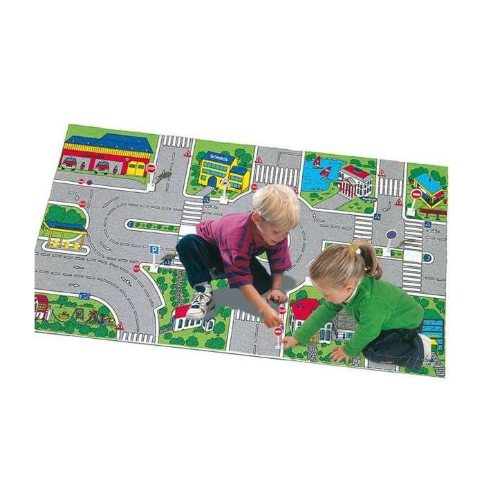 Molto Tapiz de juego de espuma con 30 accesorios interactivos: Coches y Señales, 124x60 cm, para niños de 3+ años 4 Molto Tapiz de juego de espuma con 30 accesorios interactivos: Coches y Señales, 124x60 cm, para niños de 3+ años 4