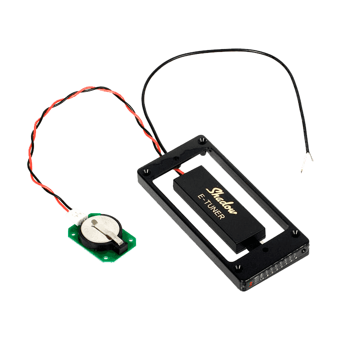 Afinador Shadow Sh Hb-T-Ct-B Humbucker Para Guitarras Arch-Top - Negro