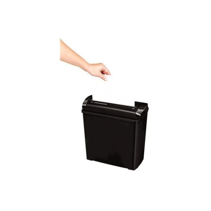 Fellowes Destructora de Documentos P-25S de Corte en Tiras, 5 Hojas, Papelera 11 Litros, Seguridad P-1 2 Fellowes Destructora de Documentos P-25S de Corte en Tiras, 5 Hojas, Papelera 11 Litros, Seguridad P-1 2
