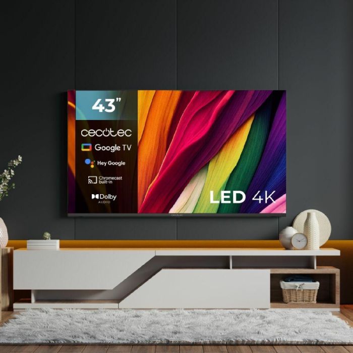 Cecotec ALU40043 109,2 cm (43") 4K Ultra HD Smart TV Negro 27 Cecotec ALU40043 109,2 cm (43") 4K Ultra HD Smart TV Negro 27
