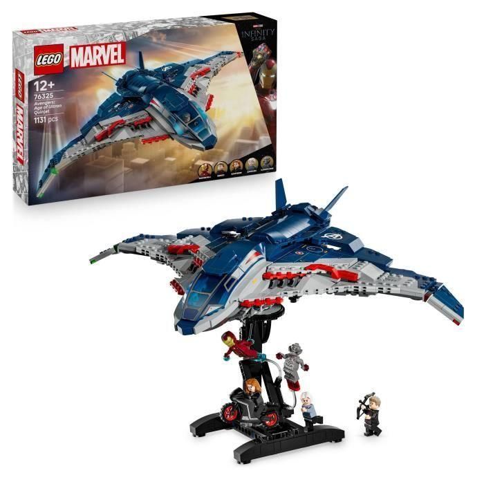 LEGO 76325 Marvel Vengadores: La Era de Ultrón Quinjet - Juguete de construcción para niños 10+ años 0 LEGO 76325 Marvel Vengadores: La Era de Ultrón Quinjet - Juguete de construcción para niños 10+ años 0