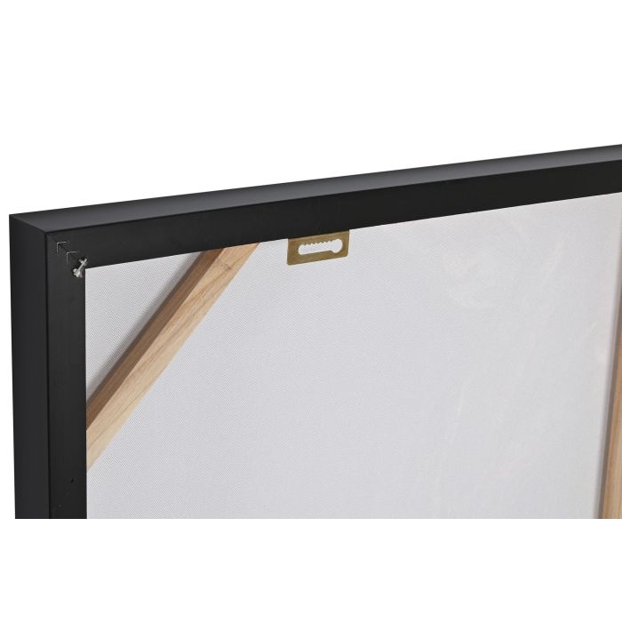 DKD Home Decor Cuadro Moderno Malva Multicolor Lienzo y PS Estilo Africana 4.5 x 102 x 102 cm (2 Unidades) 3