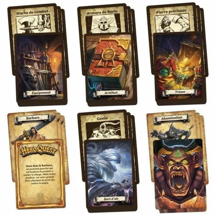 Sistema de juego Heroquest First Light, juego de mesa, Avalon Hill 2 Sistema de juego Heroquest First Light, juego de mesa, Avalon Hill 2
