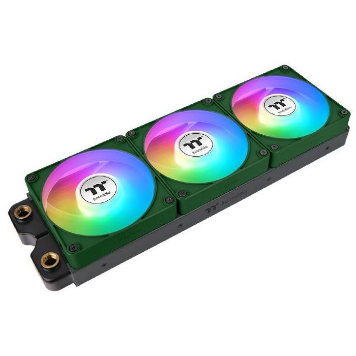 Thermaltake CT140 EX ARGB 140mm Ventilador PC Cooling Sync Racing Green (3 unidades) 1