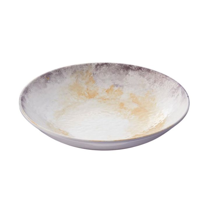 Leone Plato Hondo Melamina 24 cm - Colección Galassia, apto lavavajillas