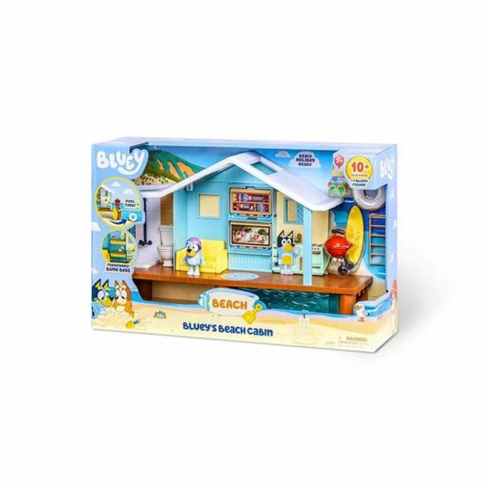 Casa en la playa de bluey. incluye 5 accesorios y una figura. 8 Casa en la playa de bluey. incluye 5 accesorios y una figura. 8