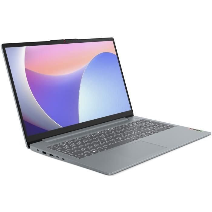 Portátil Lenovo ultradelgado 15 82XB006UFR | 15'' FHD 250N - Intel Core i3-N305 - 8GB RAM - 512GB SSD - Sin Windows - AZERTY 3