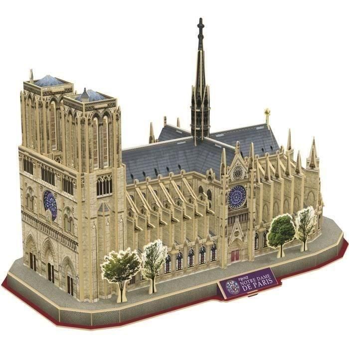 Explora EXP3301045402024 Puzzle 3D Notre Dame De Paris - Juego de construcción 128 piezas - A partir de 8 años 1