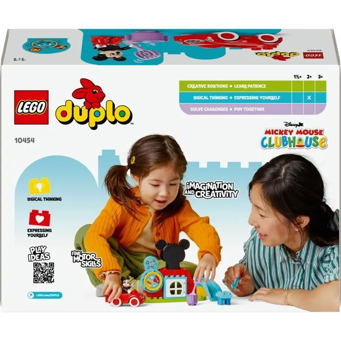 LEGO DUPLO 10454 Casa y coche de Mickey - Juego de construcción para niños a partir de 2 años 5