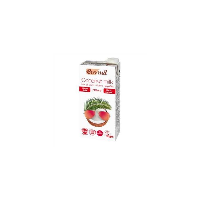 Ecomil Bebida De Coco Nature 1Lt 6Uds. Bio S/A Ecomil Bebida De Coco Nature 1Lt 6Uds. Bio S/A