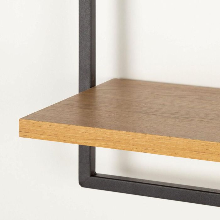 Perchero Max Home Hierro Madera MDF (4 Unidades) 2