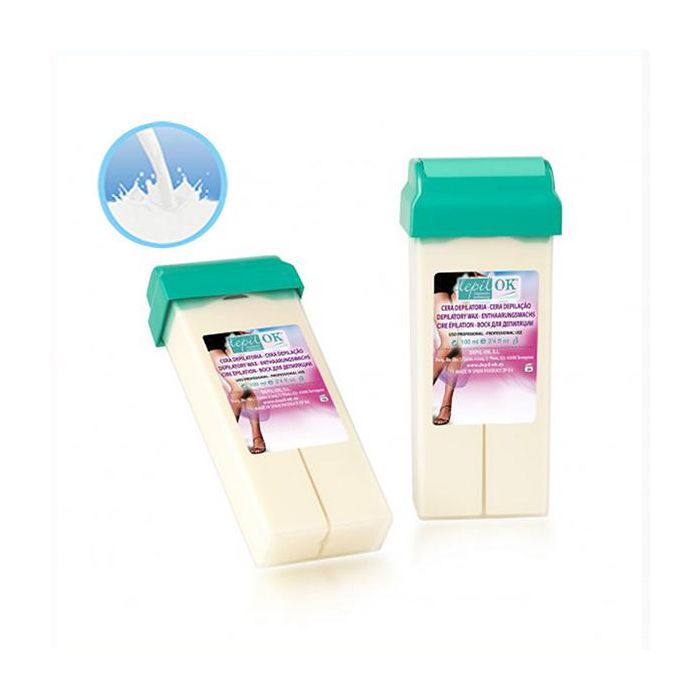 Depil-ok Roll-on Compacto Leche 100 Ml