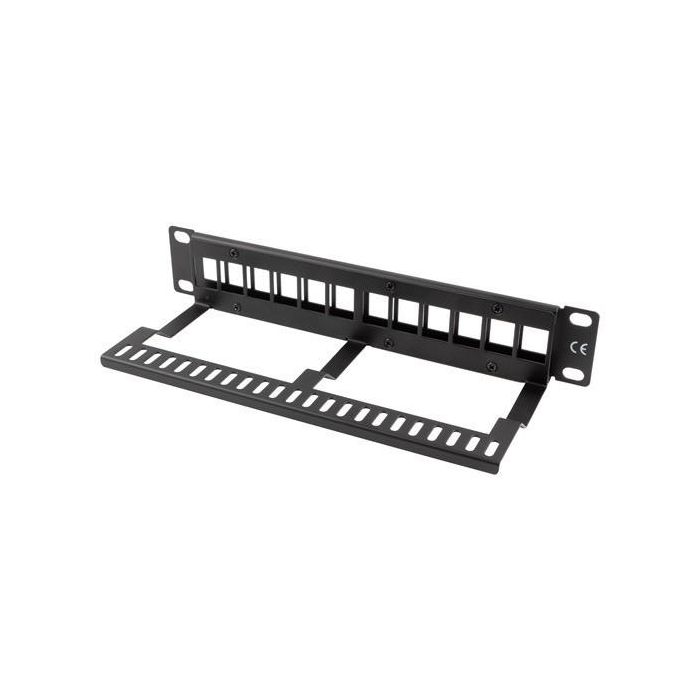 Lanberg PPKS-9112-B Panel de Supresión para Bastidor de 10 pulgadas (25,4 cm) - Accesorio de Rack de Metal Color Negro 1 Lanberg PPKS-9112-B Panel de Supresión para Bastidor de 10 pulgadas (25,4 cm) - Accesorio de Rack de Metal Color Negro 1
