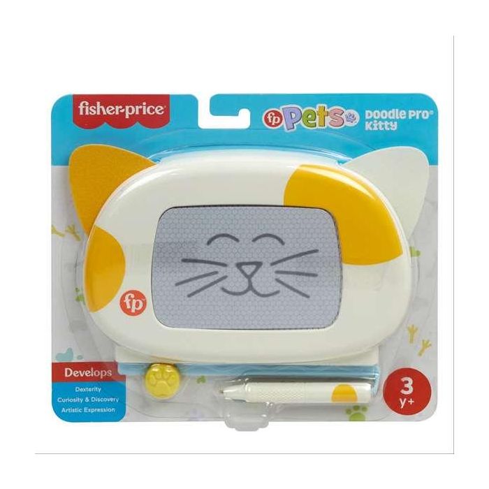 Pizarra mágica fisher-price pet pals. incluye 1 pizarra magnética con temática de gato o perro. - modelos surtidos 1