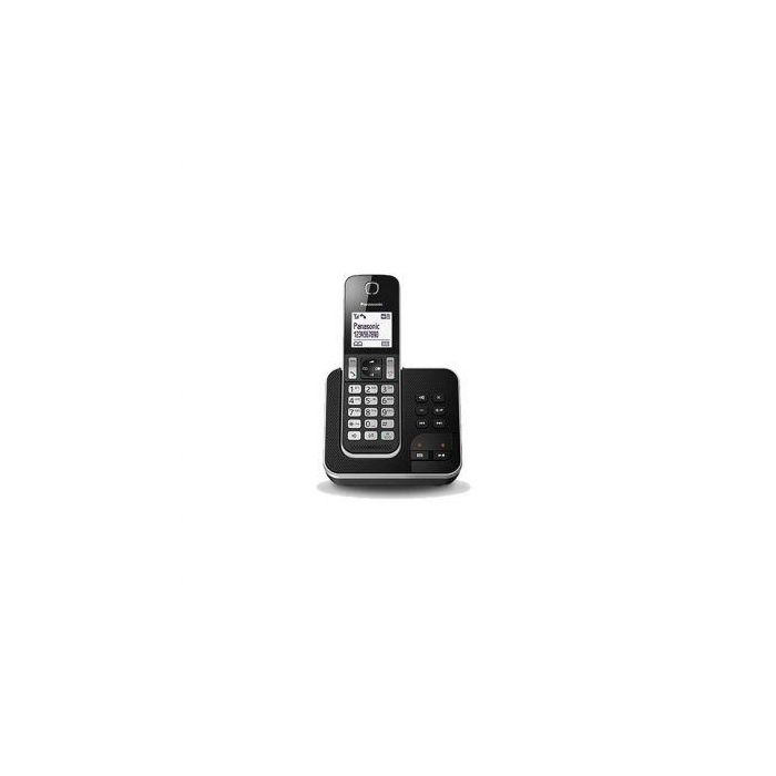 Teléfono Inalámbrico Panasonic KX-TGD320/ Negro 1 Teléfono Inalámbrico Panasonic KX-TGD320/ Negro 1