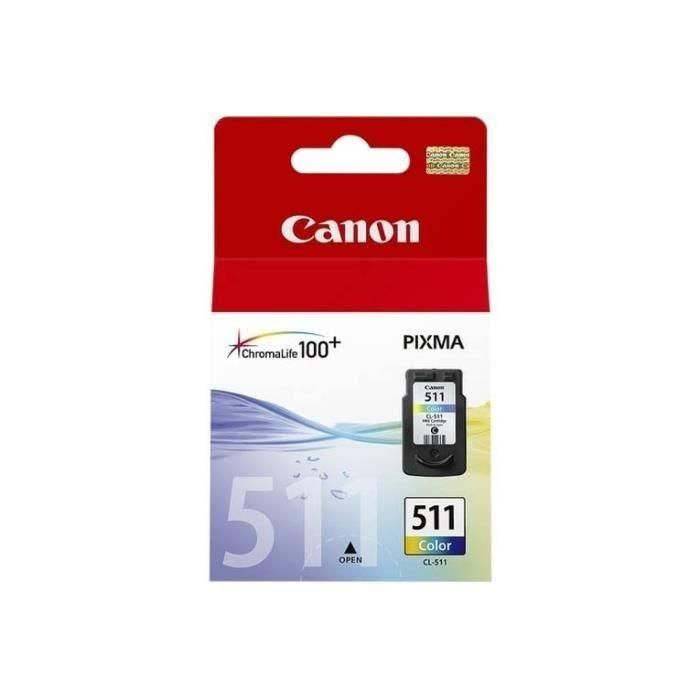 Canon Cl-511 Cartucho Tinta Color Original para Canon Pixma MP240, MP260, MP480 1 Canon Cl-511 Cartucho Tinta Color Original para Canon Pixma MP240, MP260, MP480 1