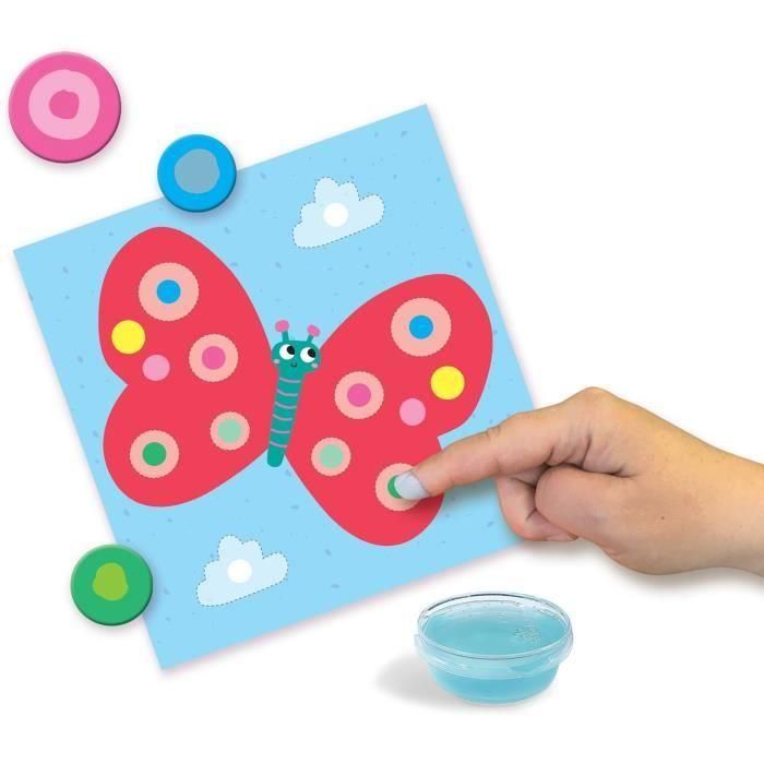 SES CREATIVE - My first - 3 en 1 Pintar con los dedos, colorear y formas adhesivas 3 SES CREATIVE - My first - 3 en 1 Pintar con los dedos, colorear y formas adhesivas 3