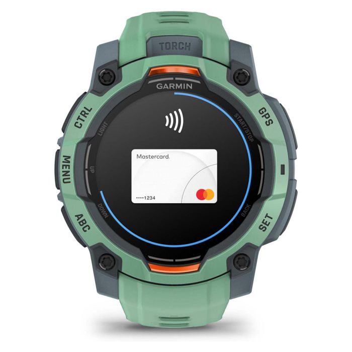 Garmin Instinct 3 AMOLED (45mm) twilight/neo tropic Reloj Inteligente GPS para Deporte con Pantalla AMOLED Táctil Unisex