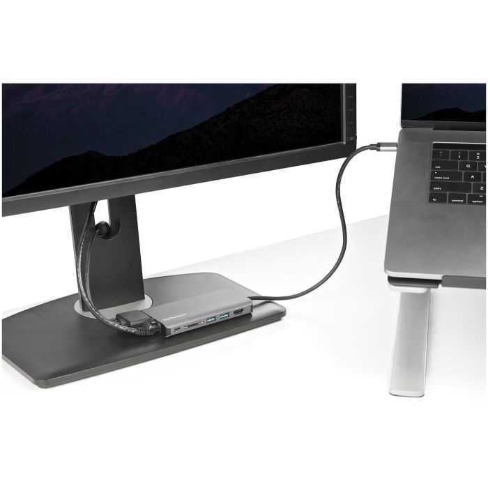 Startechcom Docking Station USB Tipo C, Adaptador Multipuertos HDMI 4K / VGA, Ethernet, SD, 2xUSB-A, 1xUSB-C PD 100W 2 Startechcom Docking Station USB Tipo C, Adaptador Multipuertos HDMI 4K / VGA, Ethernet, SD, 2xUSB-A, 1xUSB-C PD 100W 2
