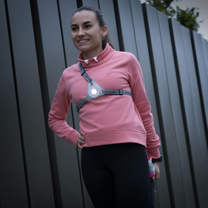 Arnés Deportivo con Luces LED Safelt InnovaGoods 16