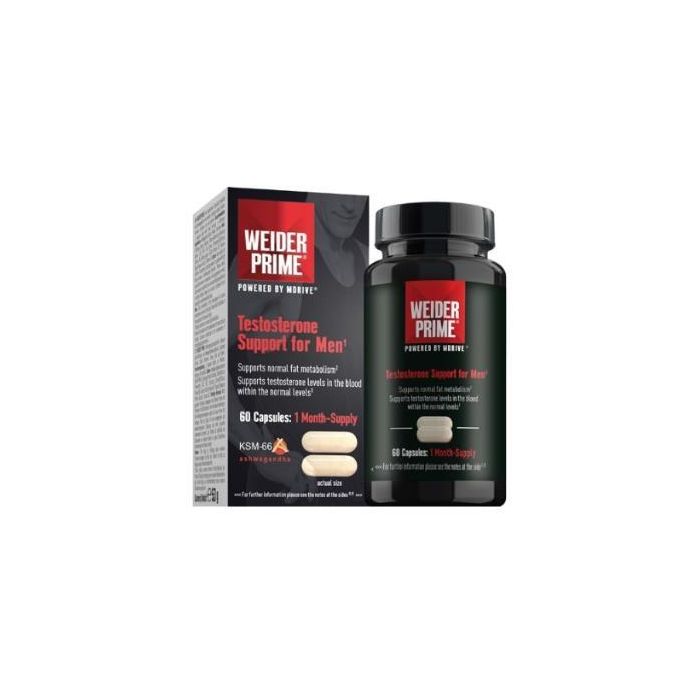 Weider Prime Testosterona Hombre 60Cap. Weider Prime Testosterona Hombre 60Cap.