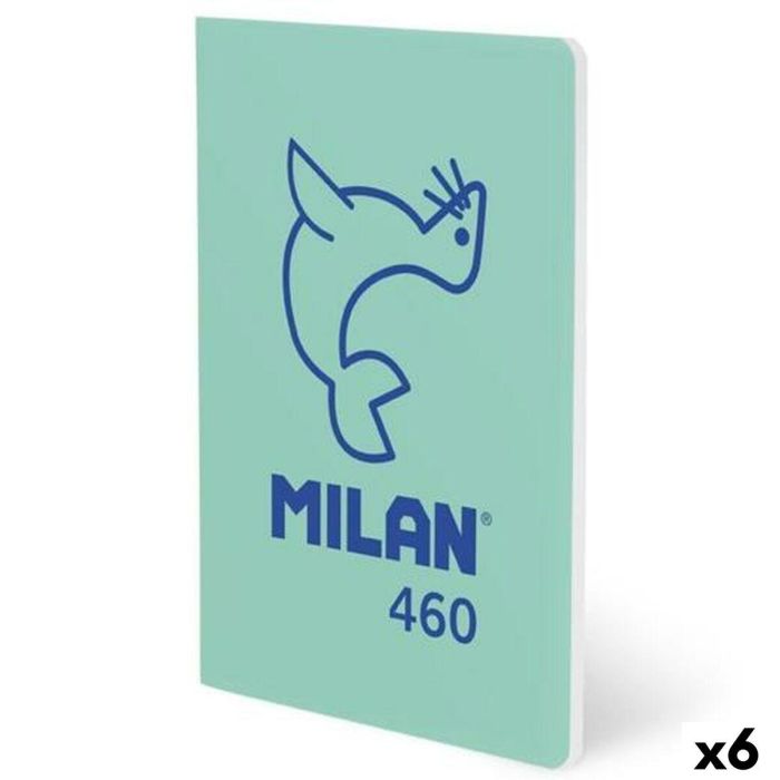 Libreta Milan Verde A5 24 Hojas (6 Unidades)