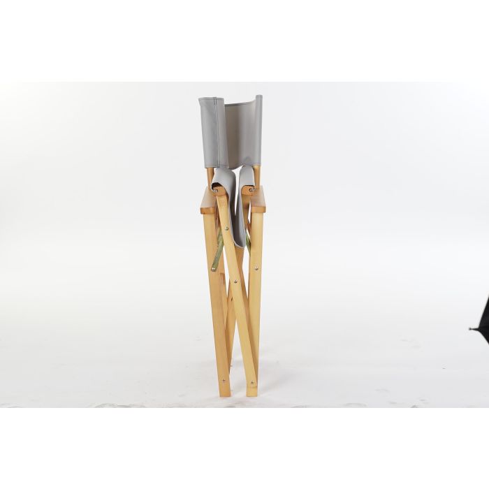 Silla de Jardín DKD Home Decor Gris Natural Pino 56 x 48 x 87 cm (56 x 48 x 87 cm) 6