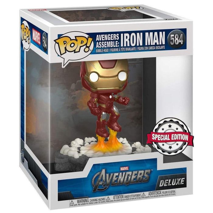 Funko Pop Deluxe Marvel Los Vengadores - Iron Man Assemble Colección 2 Funko Pop Deluxe Marvel Los Vengadores - Iron Man Assemble Colección 2