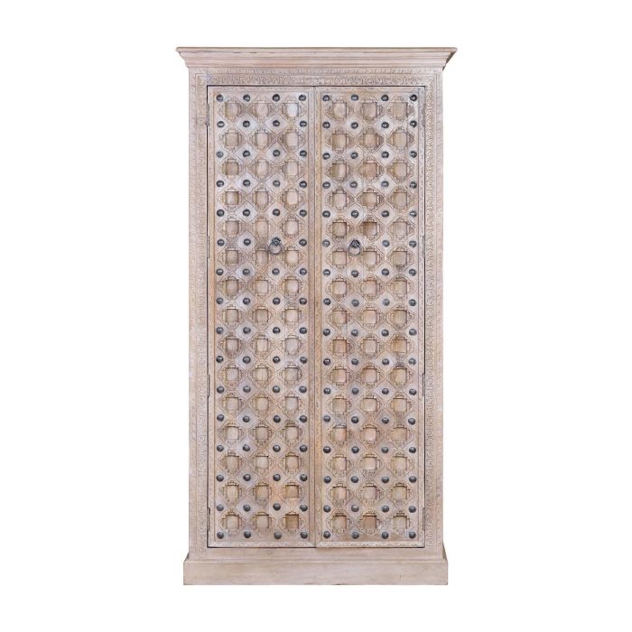 Giner y Colomer Armario Madera de Mango 2 Puertas 190 cm Acabado Natural 1 Giner y Colomer Armario Madera de Mango 2 Puertas 190 cm Acabado Natural 1