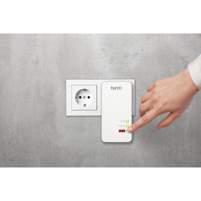 AVM FRITZ! Powerline 1260E WLAN Set 1200Mbit/s Gigabit Ethernet Wifi Blanco 4