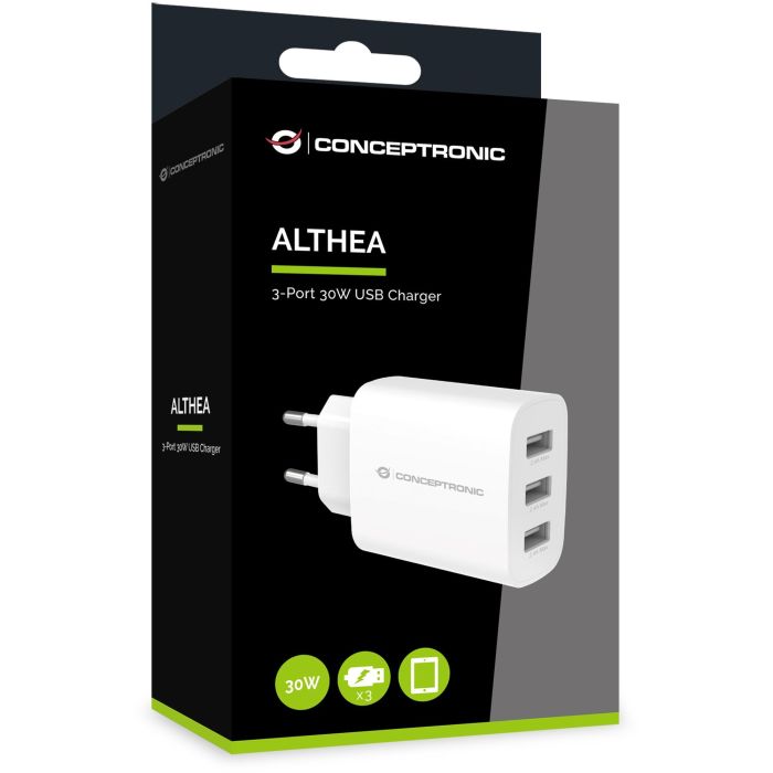 CONCEPTRONIC Ladegerät 3Port 3xUSB-A 30W 5.0V/2.4A ws 2 CONCEPTRONIC Ladegerät 3Port 3xUSB-A 30W 5.0V/2.4A ws 2